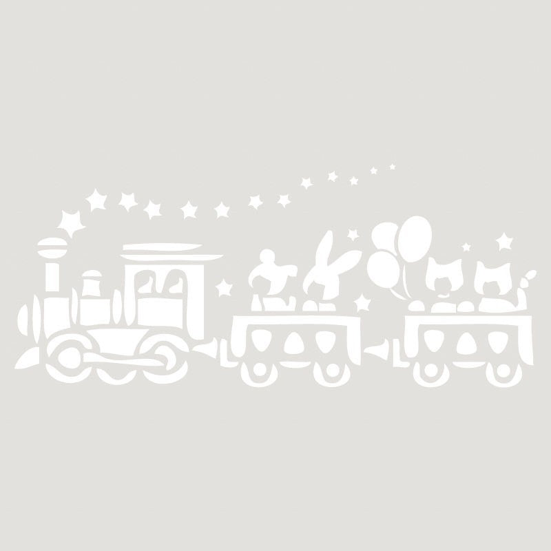 Stencil Decò Infantil 010 Trenecito Renkalik