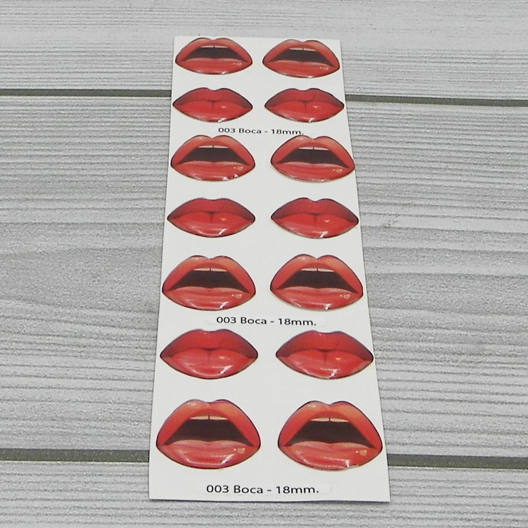 La bouche 3D mesure 18 mm code 003DB18