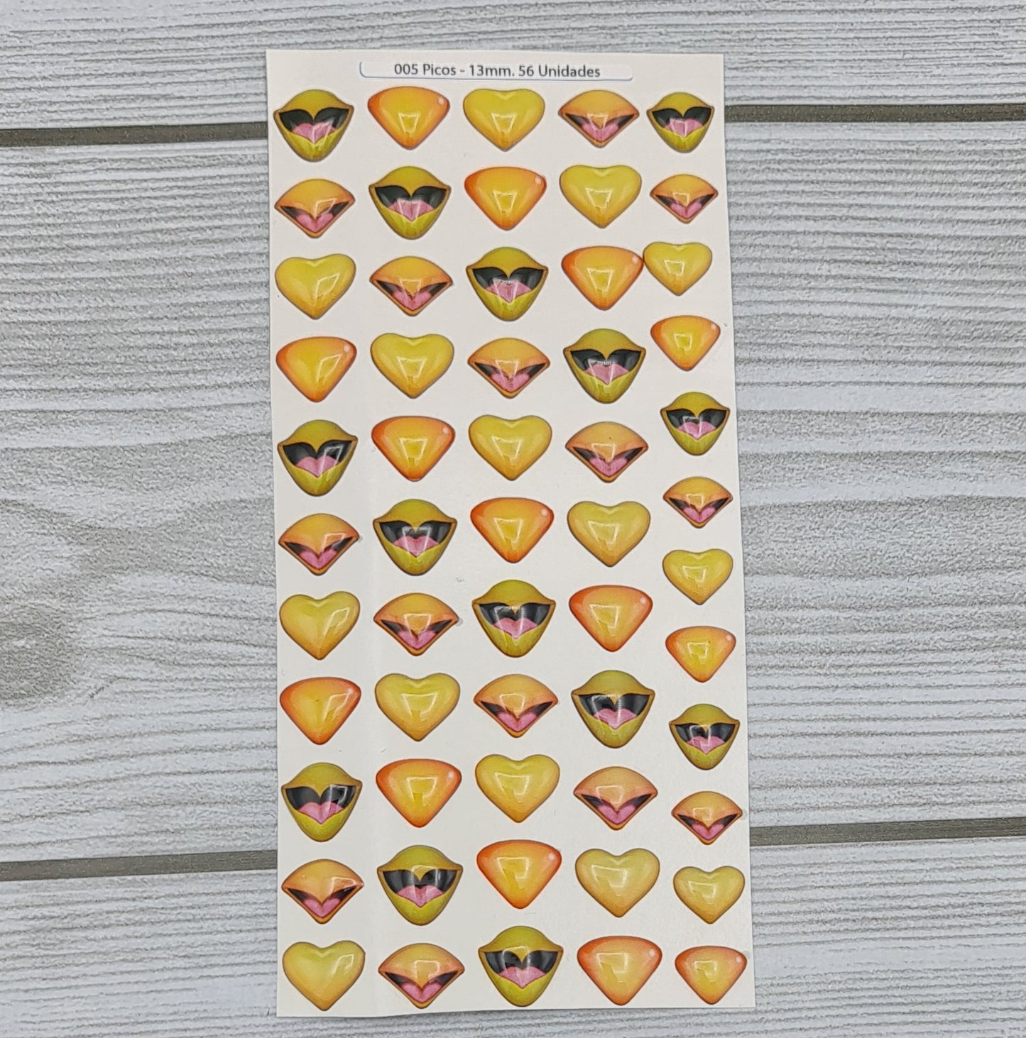 Becchi 3D Misura 13mm Mod. 005