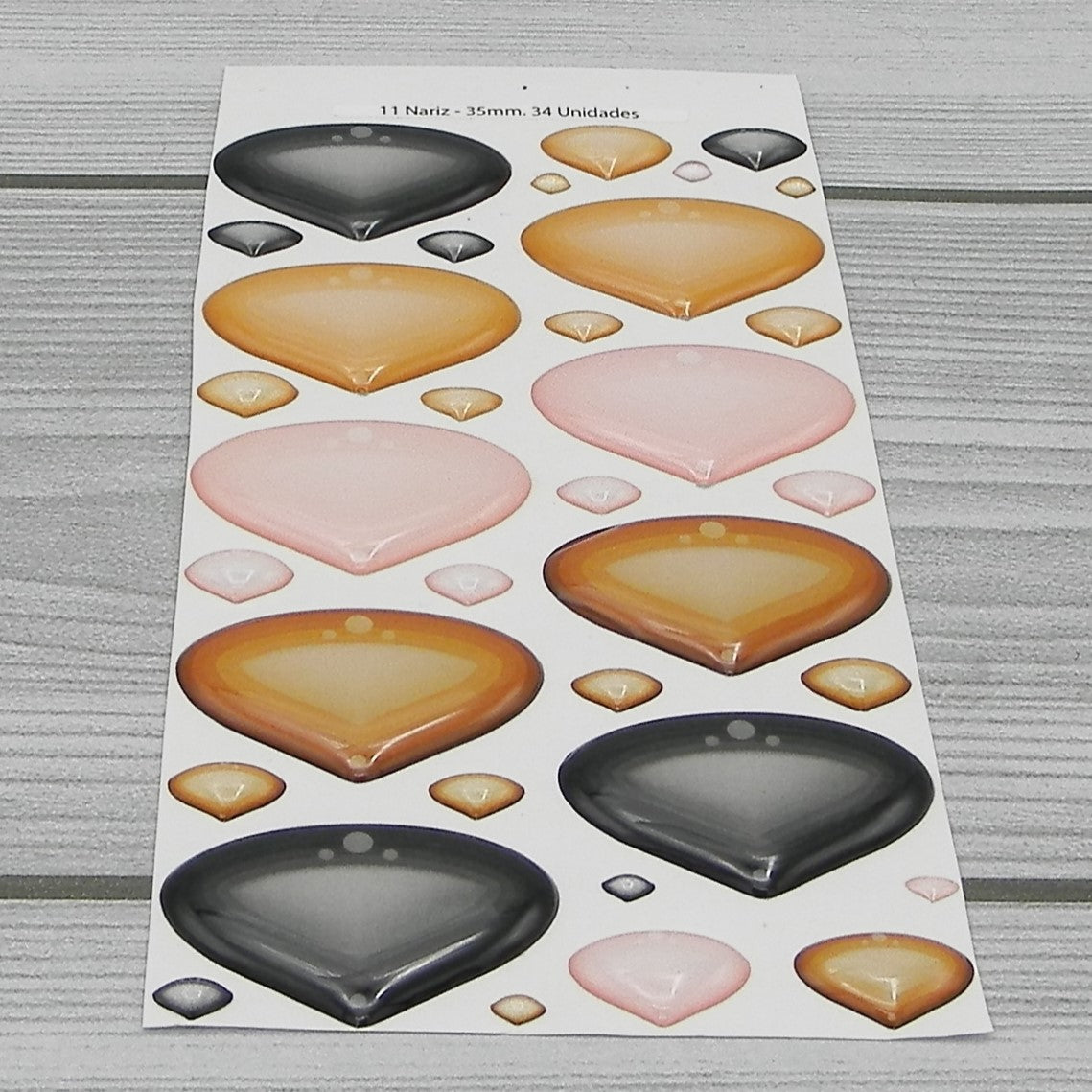 Nez 3D mesurant 35mm code 011D35