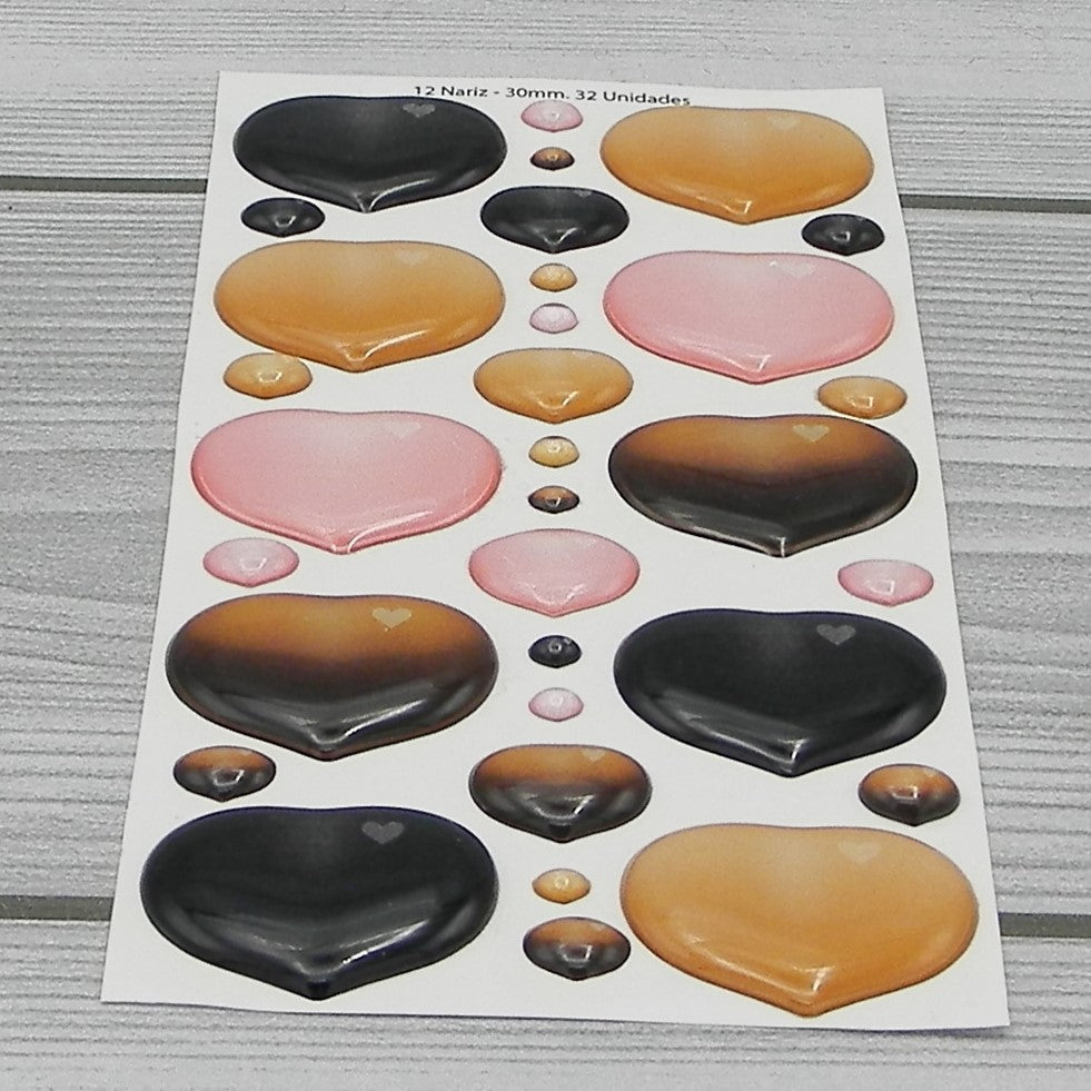 Nez 3D mesurant 30mm code 012DN30