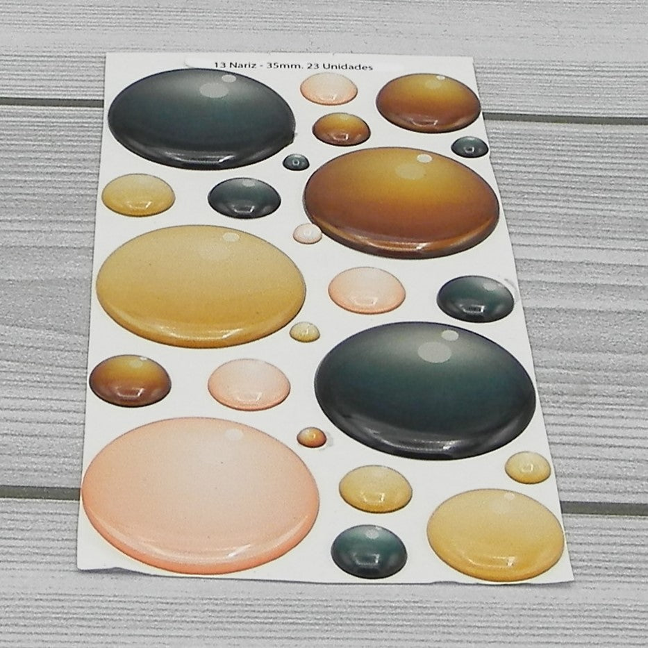 Nez 3D mesurant 35mm code 013D35