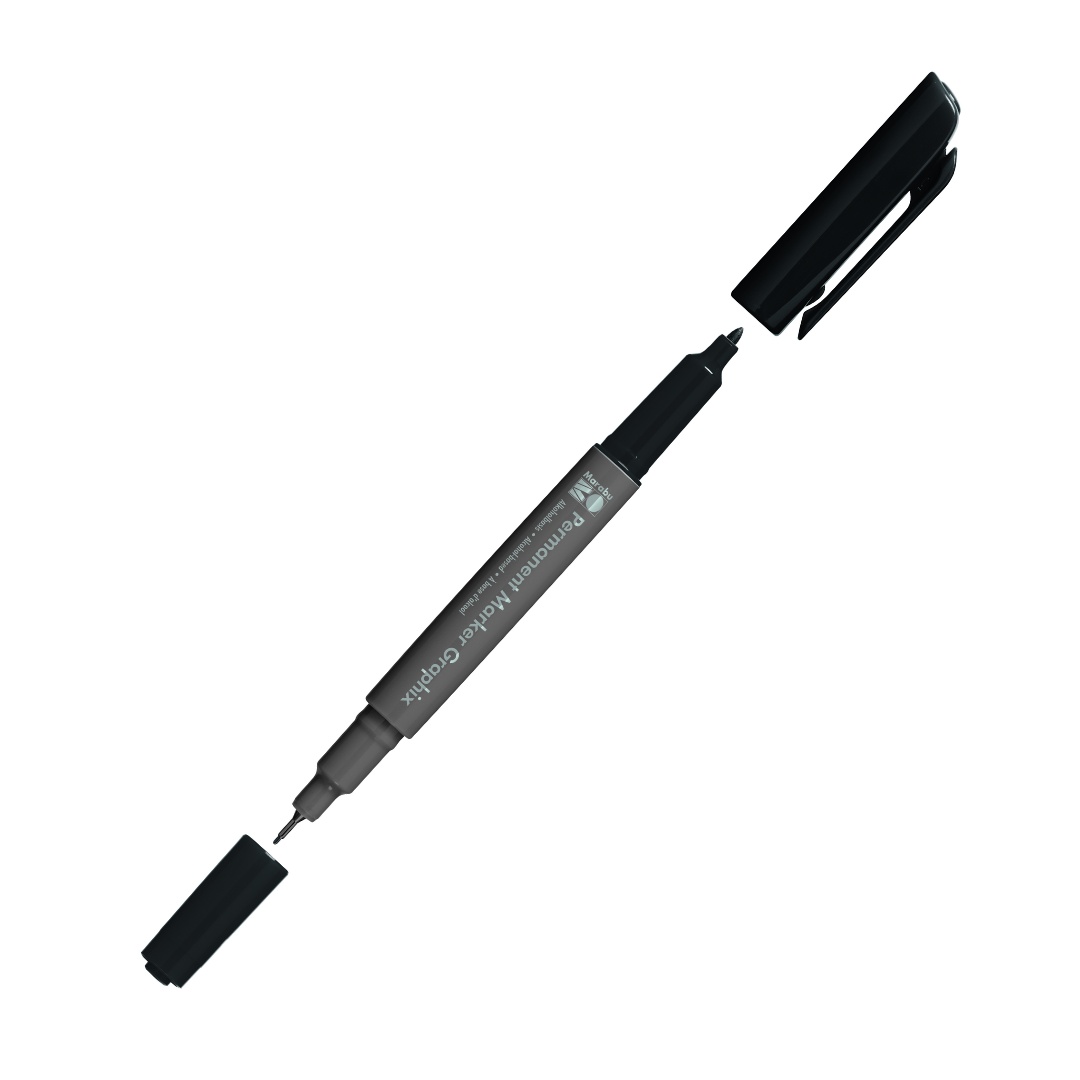 Pennarello Graphix Nero Marabu