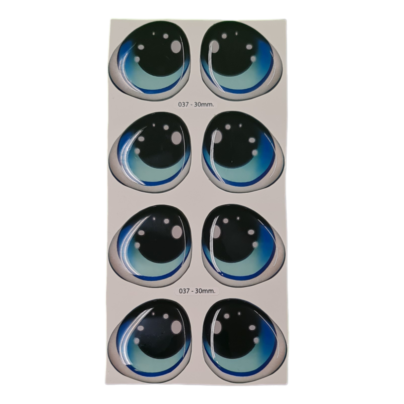 Yeux 3D mesurant 30 mm Code 037D30