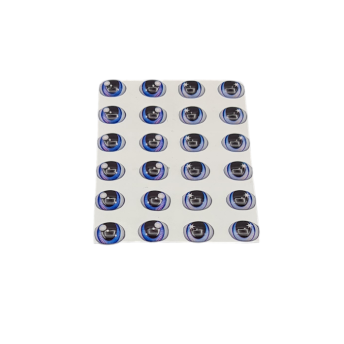 Occhi 3D misura 11mm Mod. 055