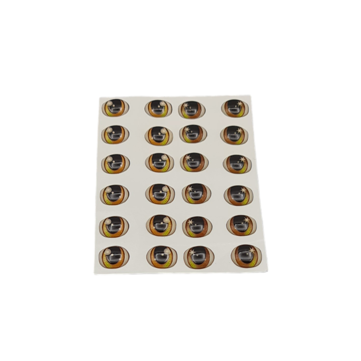 Occhi 3D misura 11mm Mod. 056