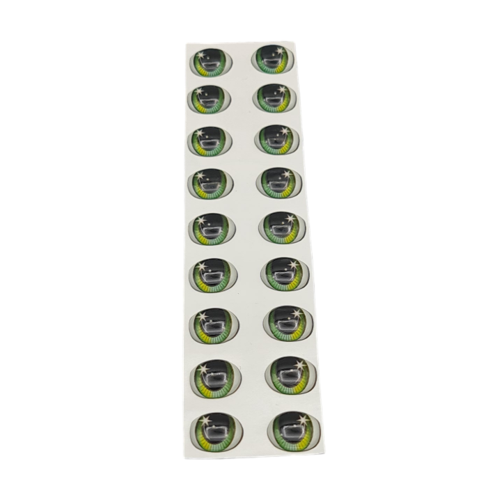 Yeux 3D mesurant 13 mm code 057D13