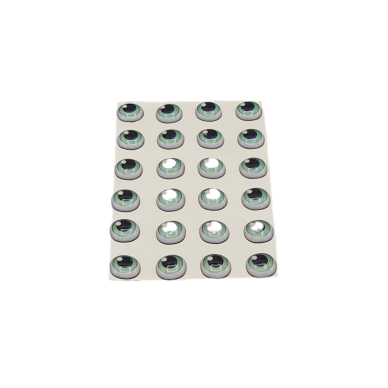 Occhi 3D misura 11mm Mod. 061