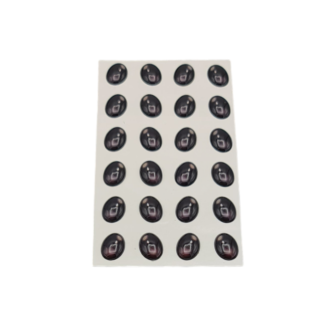 Yeux 3D mesurant 9 mm code 096D9