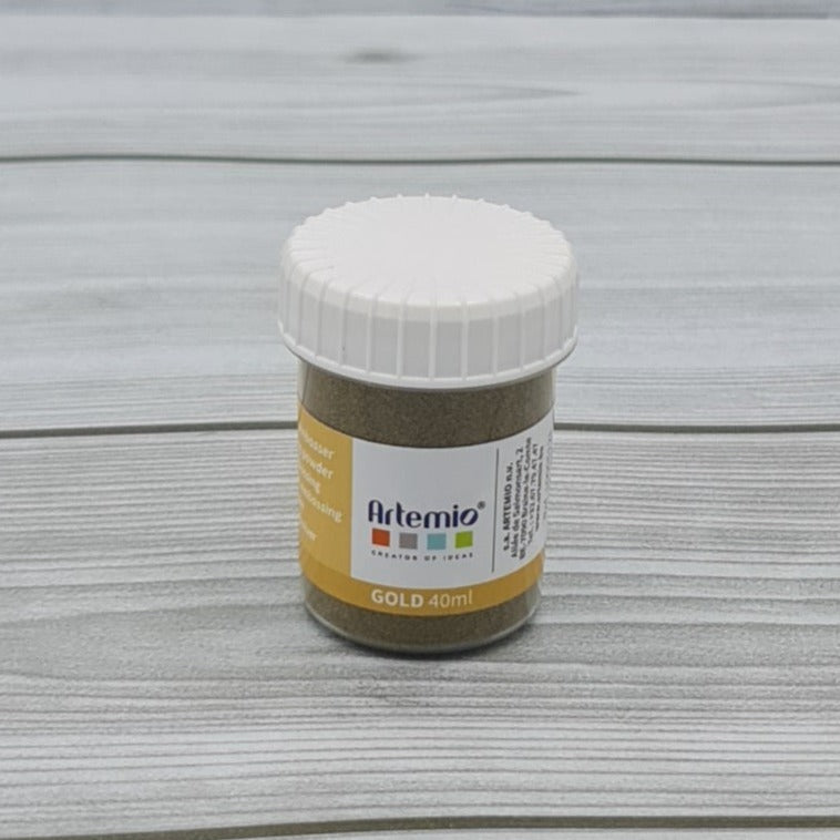 Polvere per Embossing Gold Artemio