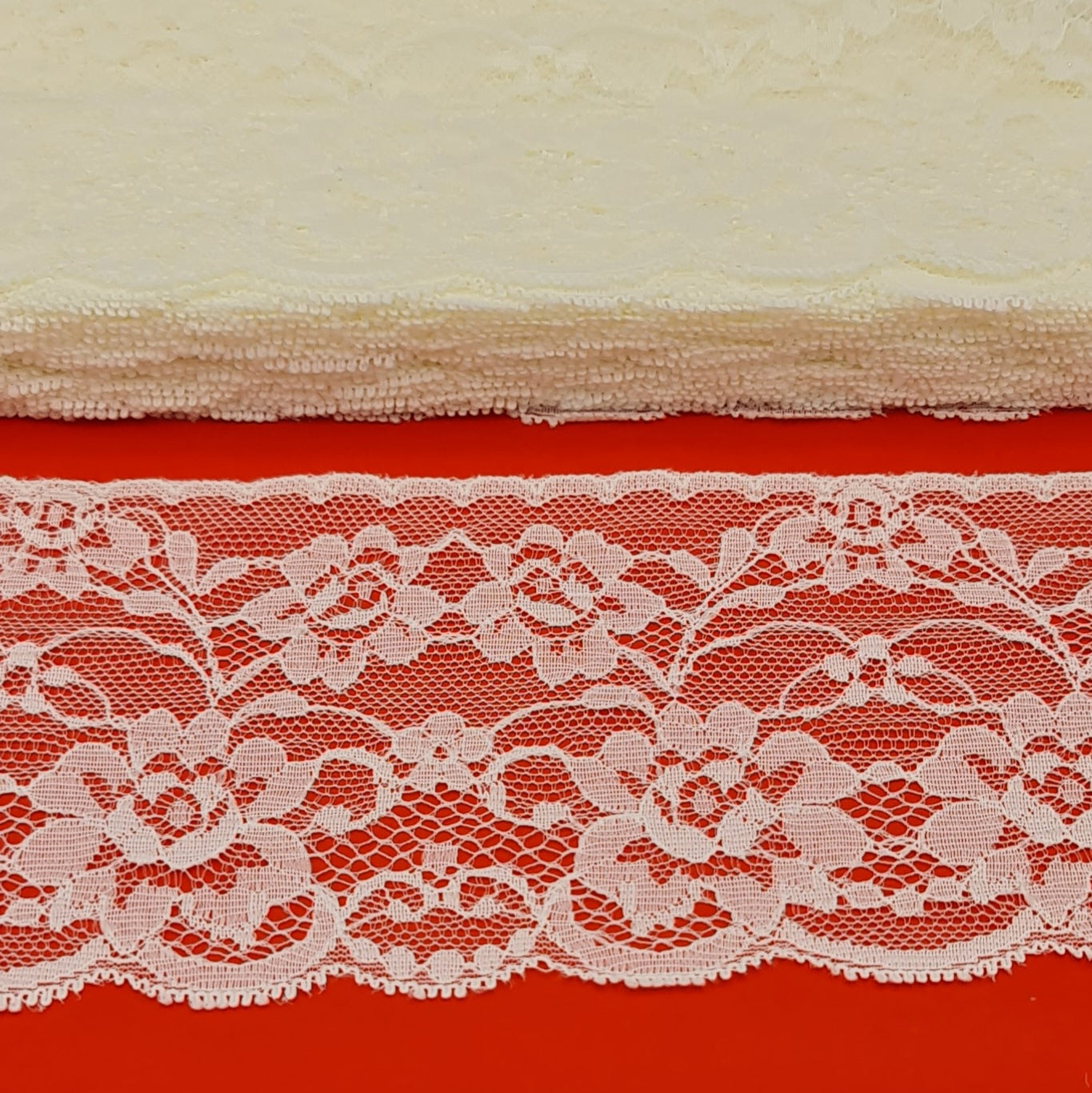 Pizzo Nylon Avorio 8cm Gogolandia