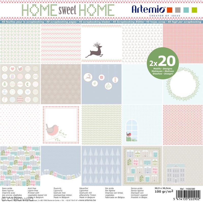 Blocco Home Sweet Home 40 fogli Artemio