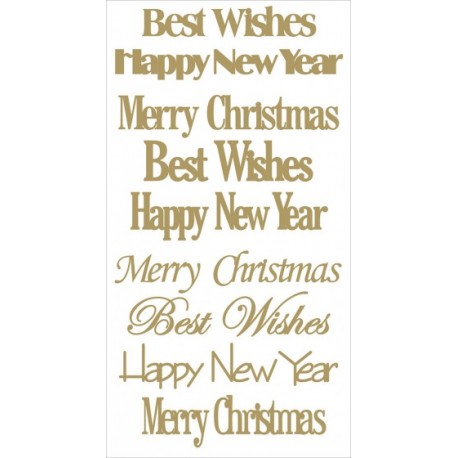 Glitter Christmas Stickers Artemio Code 11004562