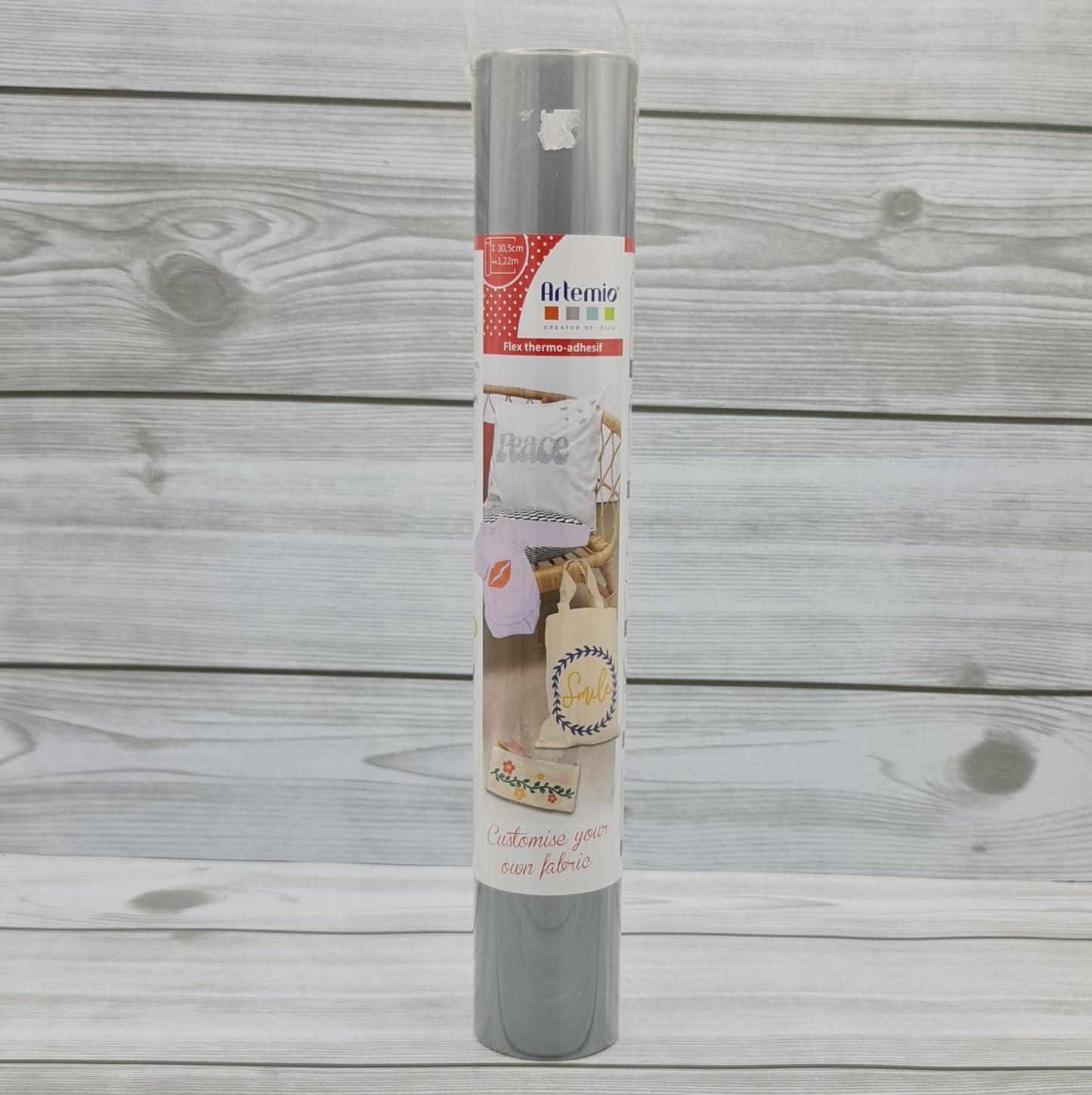 Thermo-adhesive vinyl Silver Artemio Code 13020198