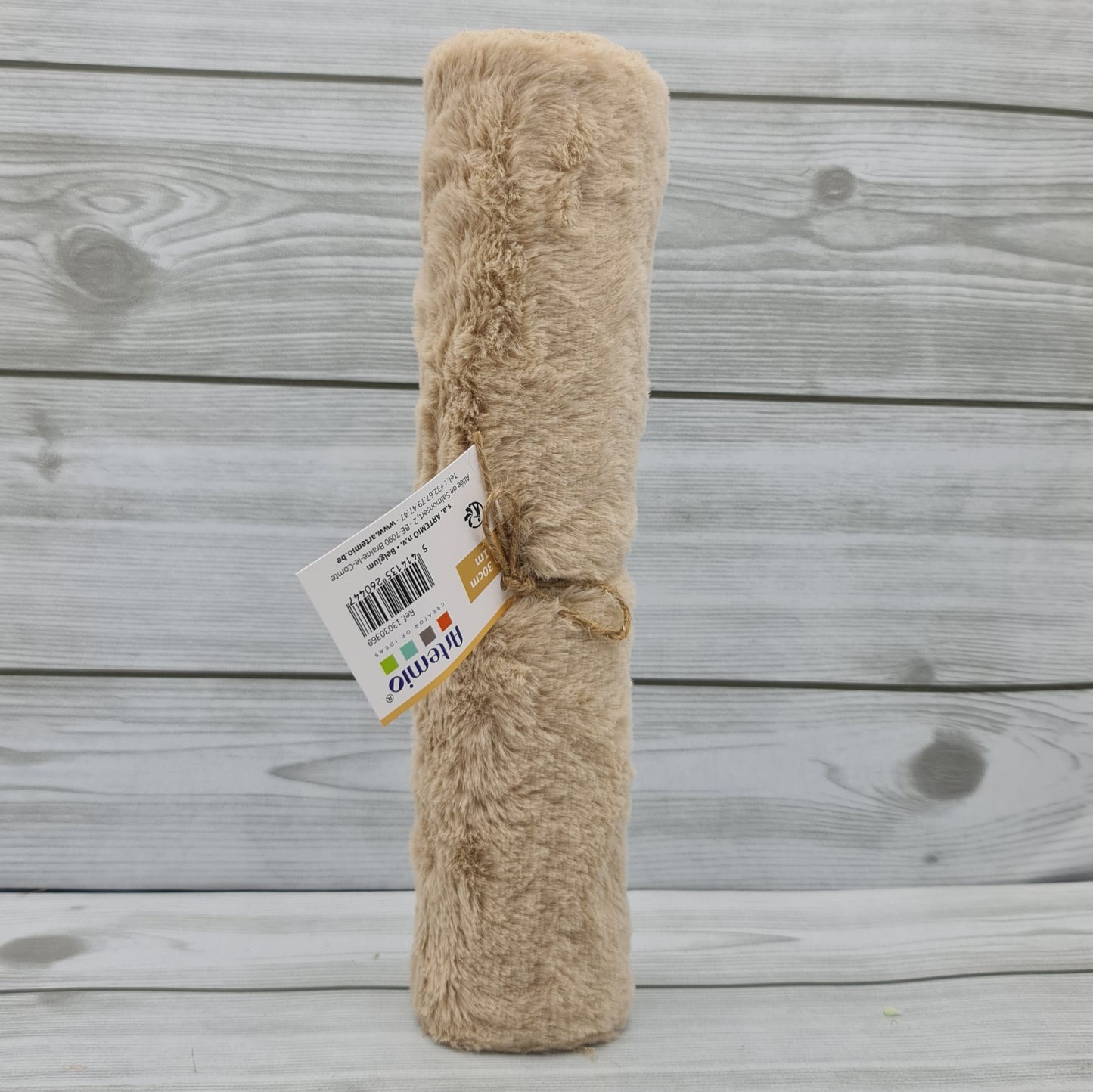 Tessuto Pelouche Beige Artemio