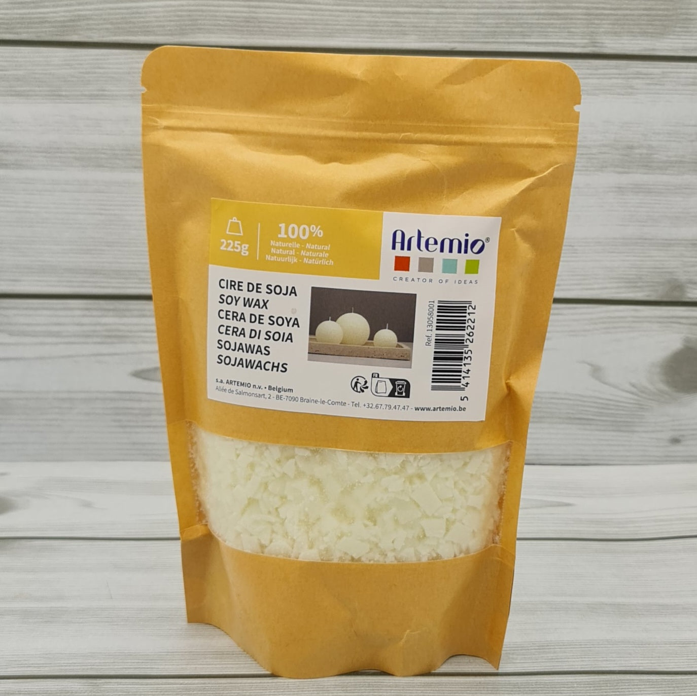 Scaglie di Soia per candele 225gr Artemio