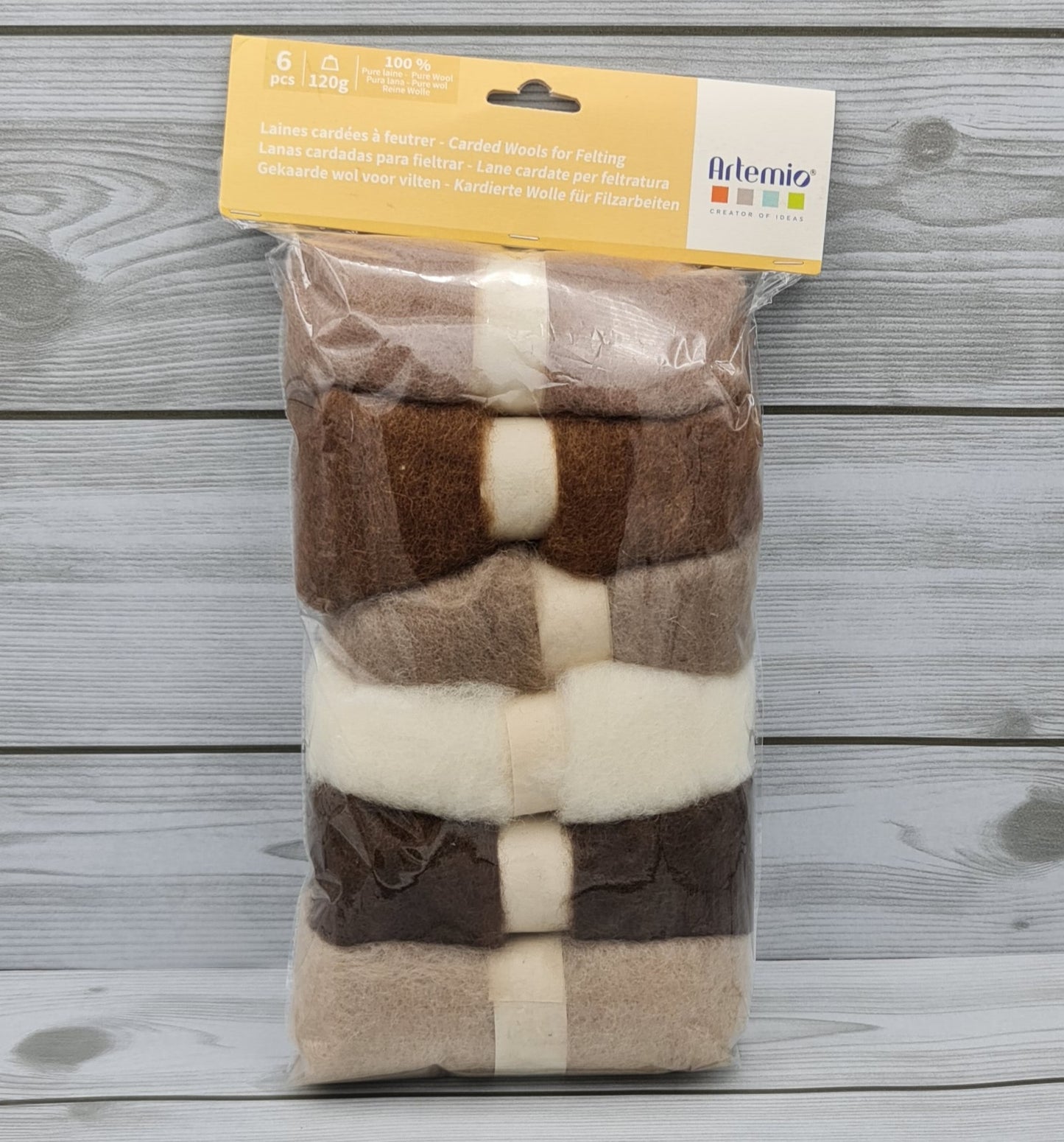 Lana Naturale in Set Col. Naturali Artemio