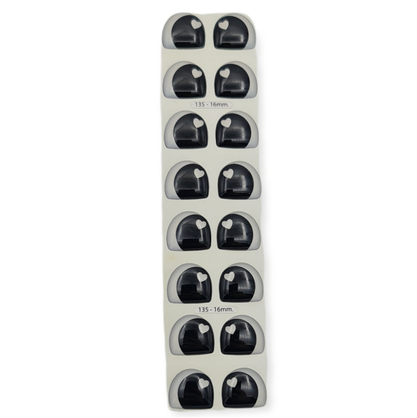 Yeux 3D mesurant 13 mm code 135D13