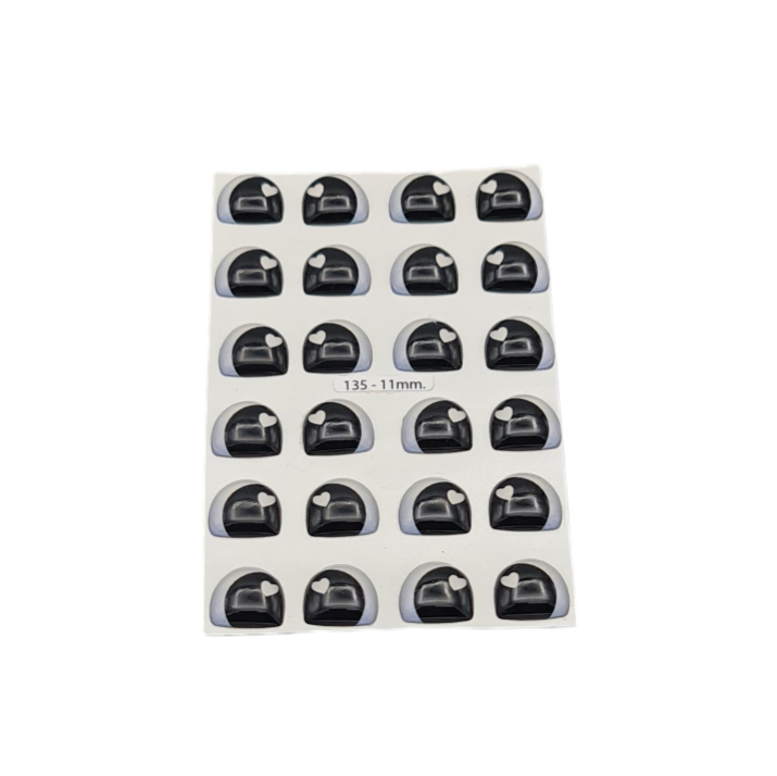 Occhi 3D misura 11mm Mod. 135