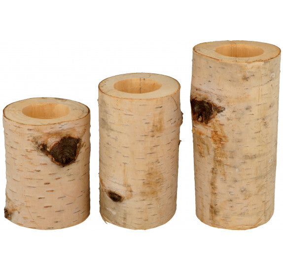 Porta Candele in Legno Artemio