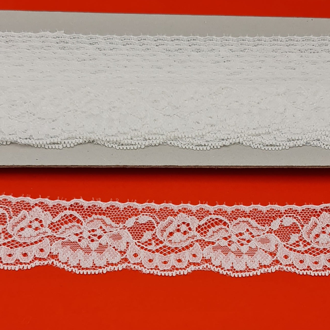 Pizzo Nylon Bianco 3cm Gogolandia