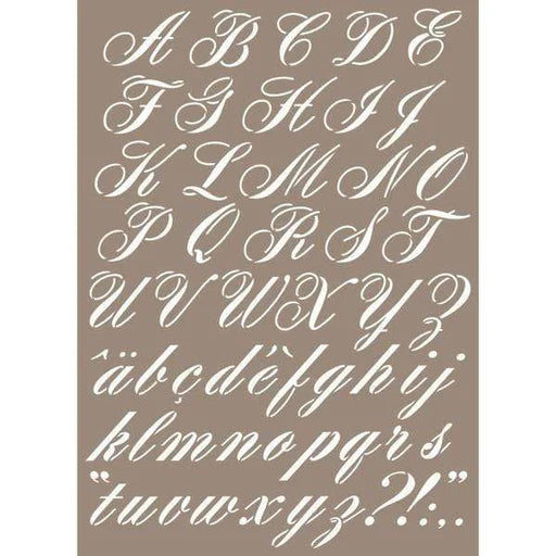 Stencil Alfabeto Artemio Cod. 15060021