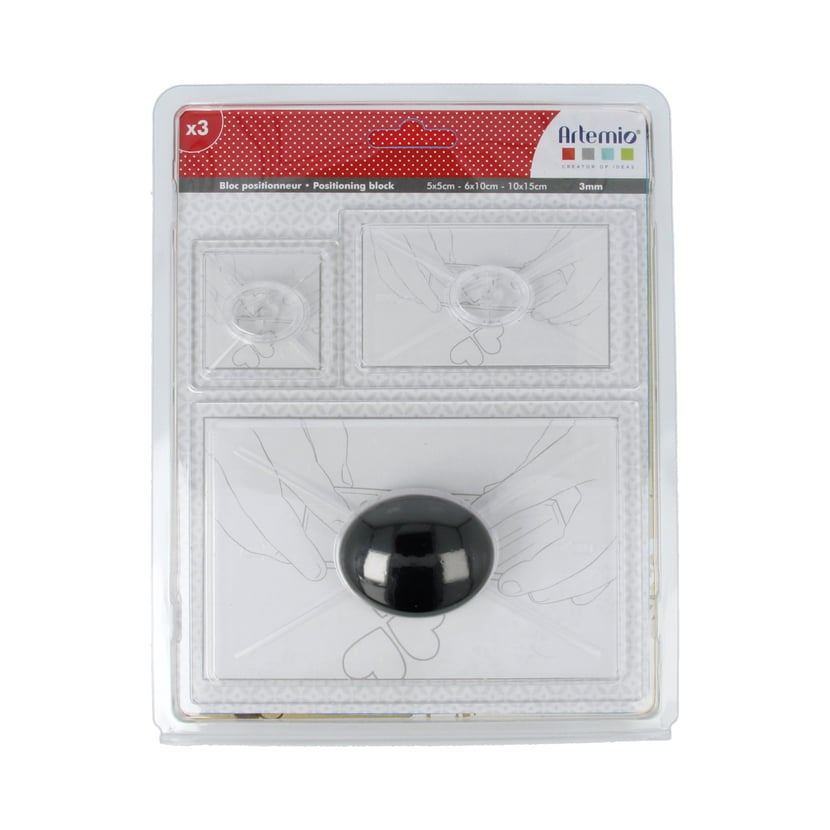 Set 3 Blocchi Timbri Artemio