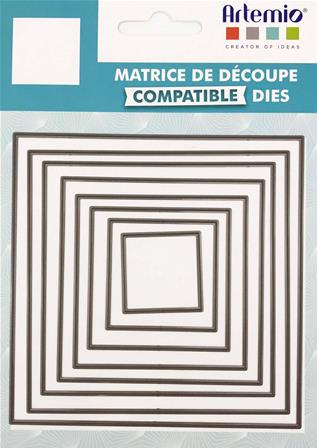 Fustelle Quadrati 8 pezzi Artemio