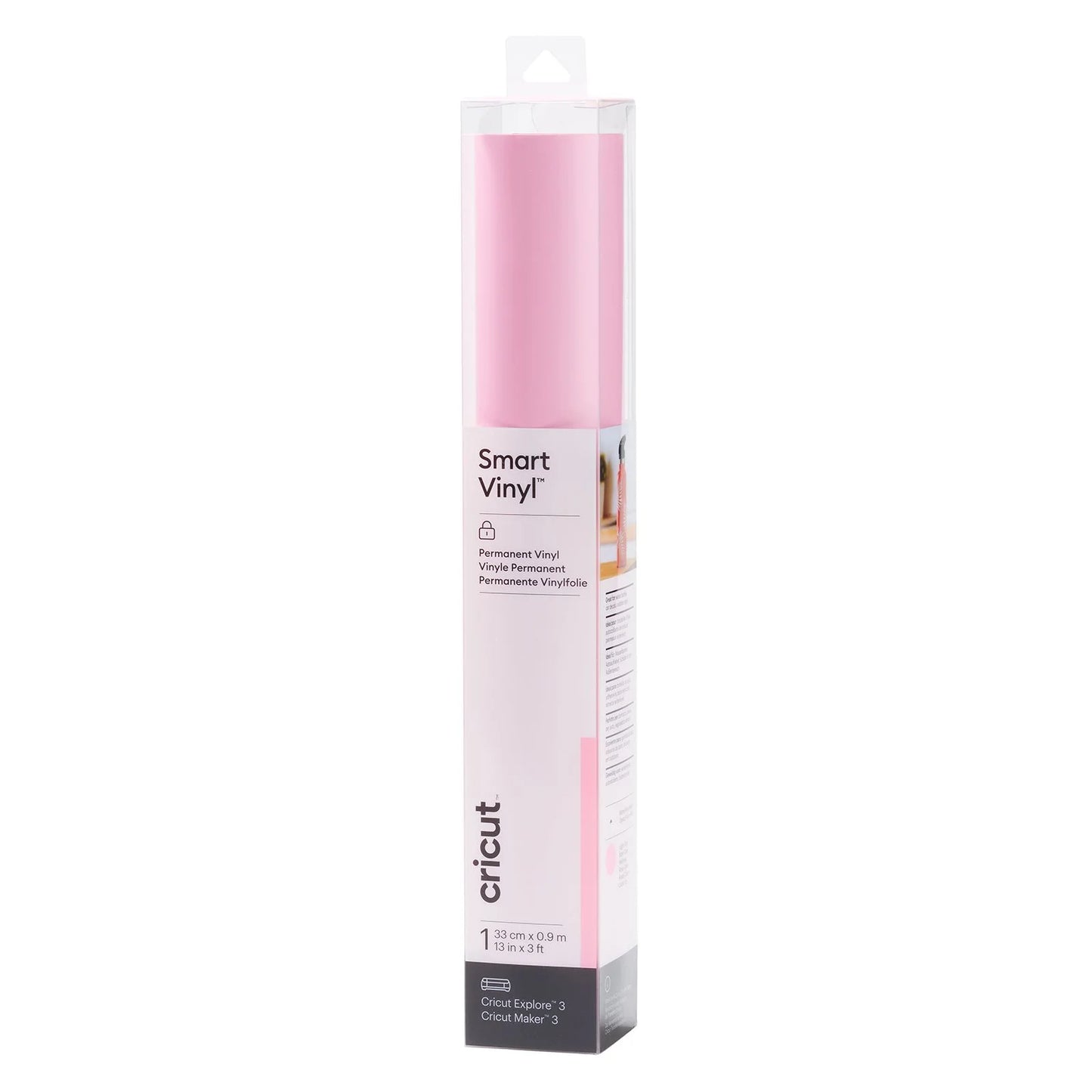 Vinile Adesivo Permanente Rosa Chiaro Cricut Smart Vinyl