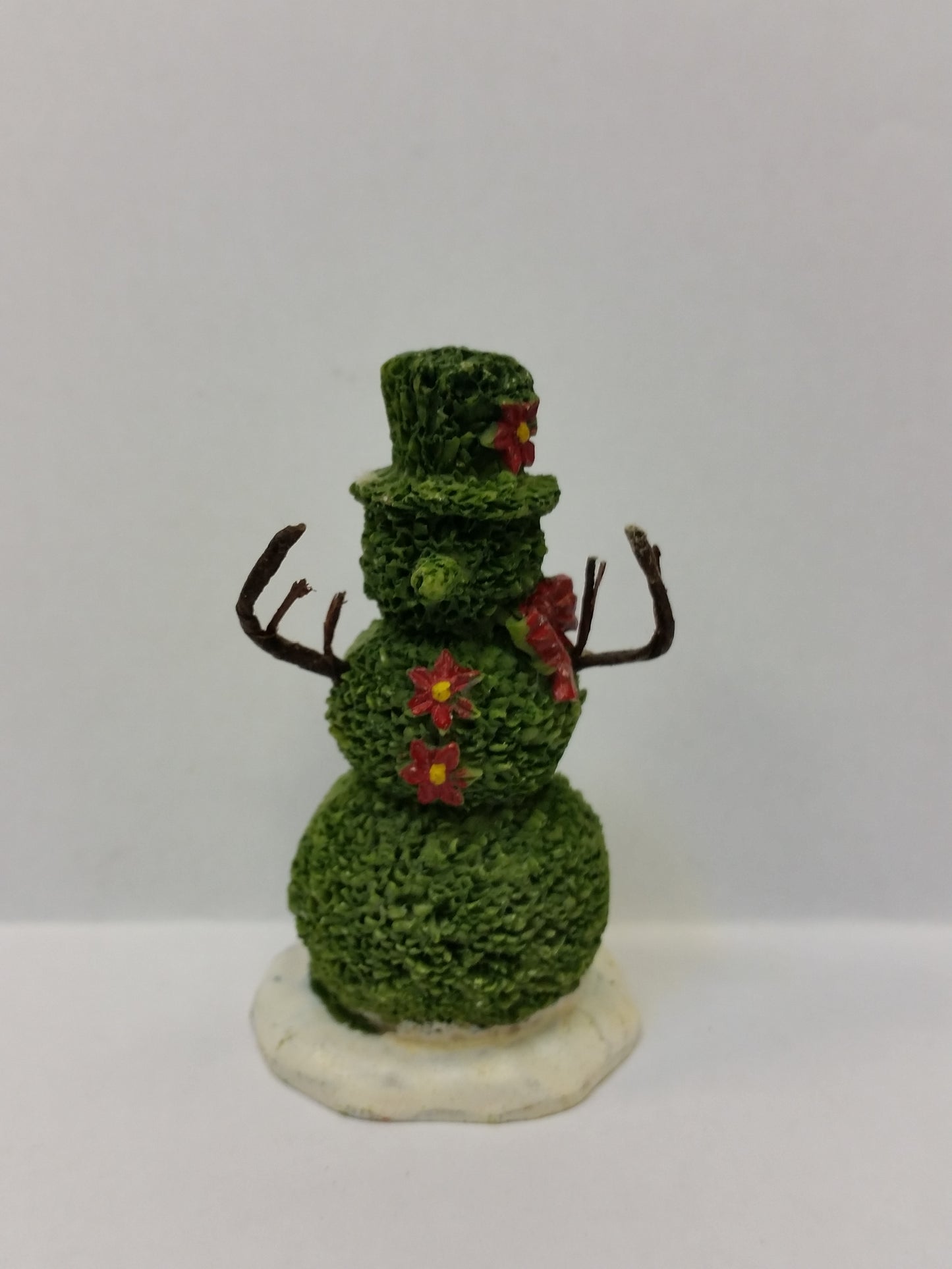 Miniatura Lemax Snowman Topiary