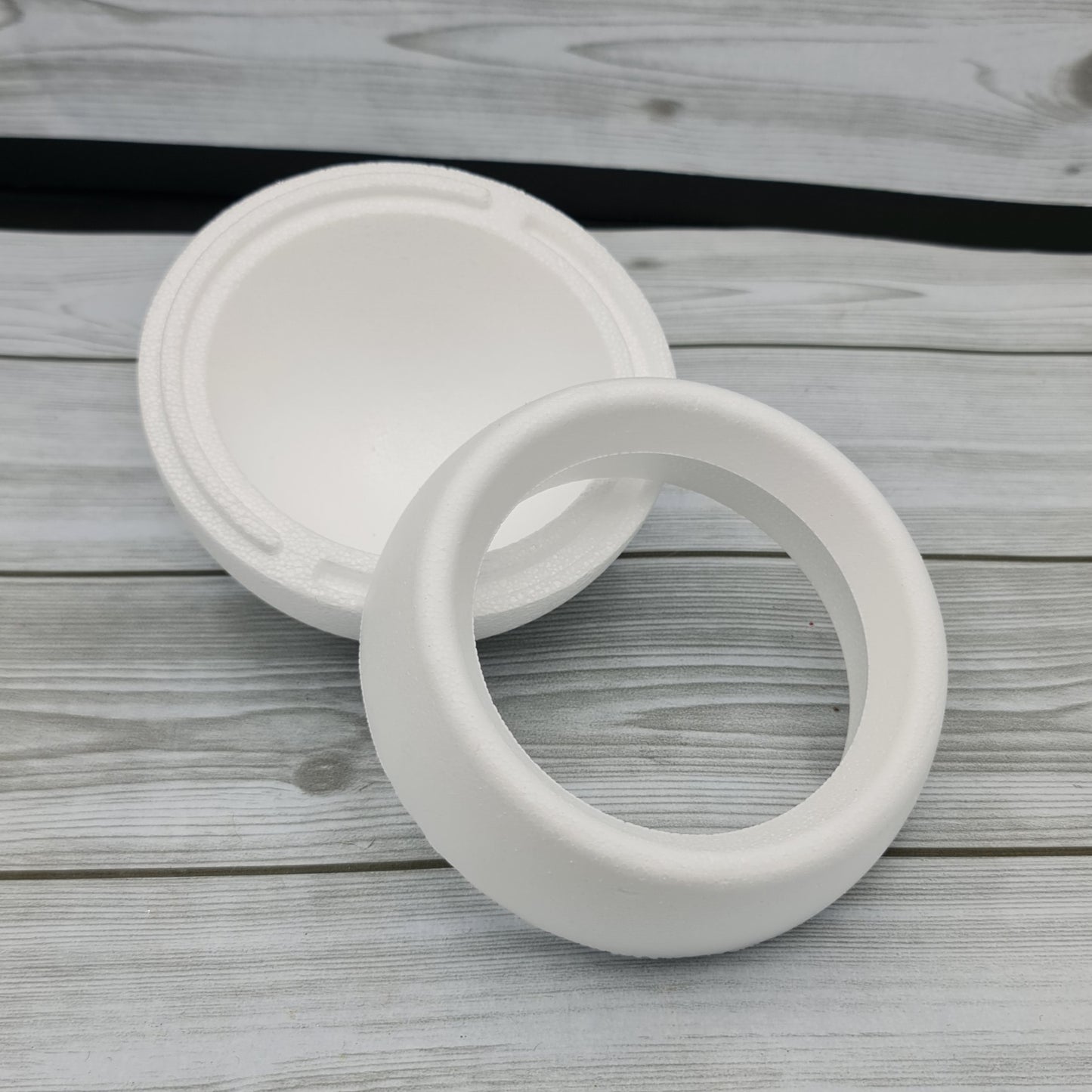 Sfera di polistirolo 15cm con Foro