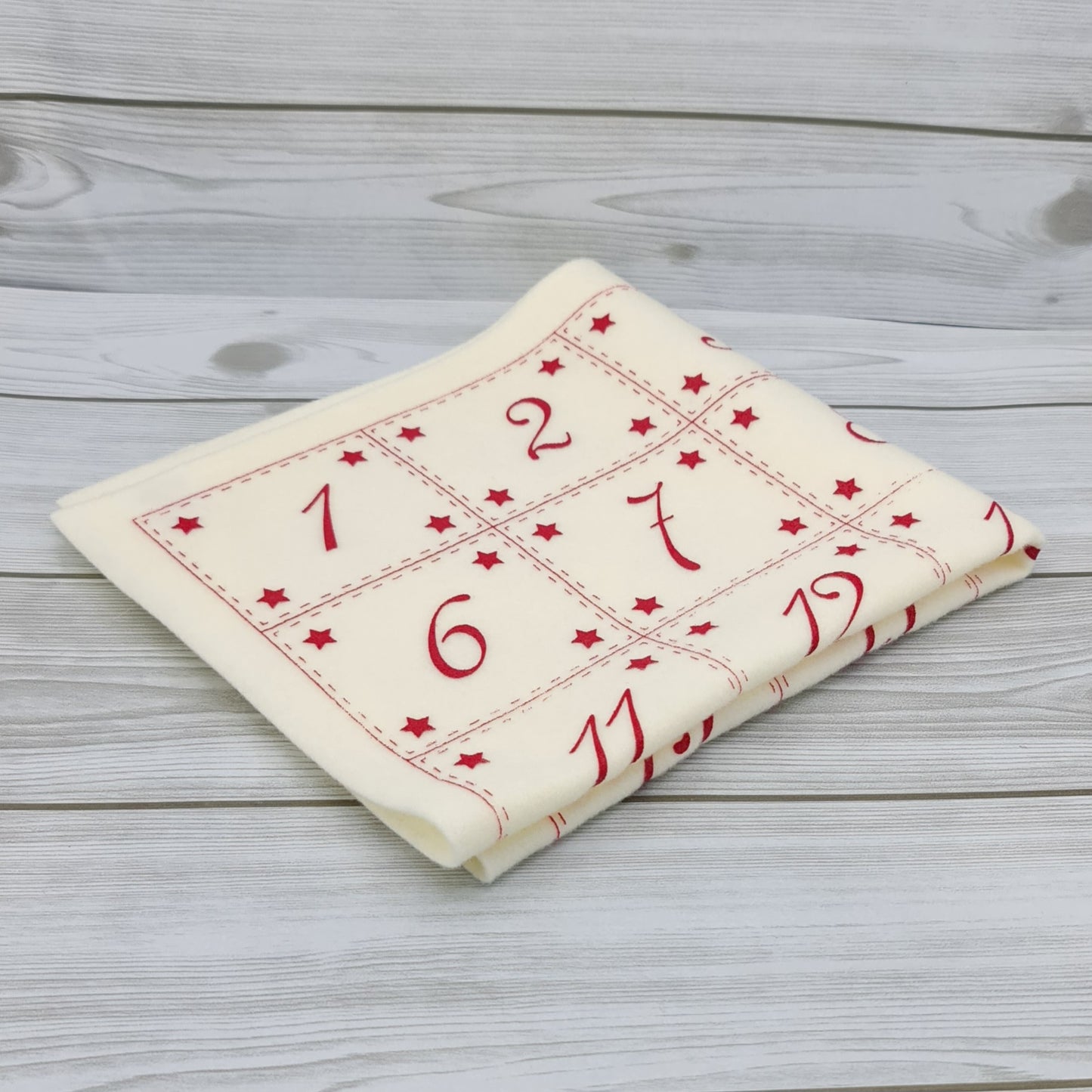 Calendrier de l'Avent au lait imprimé Pannolenci Code S190