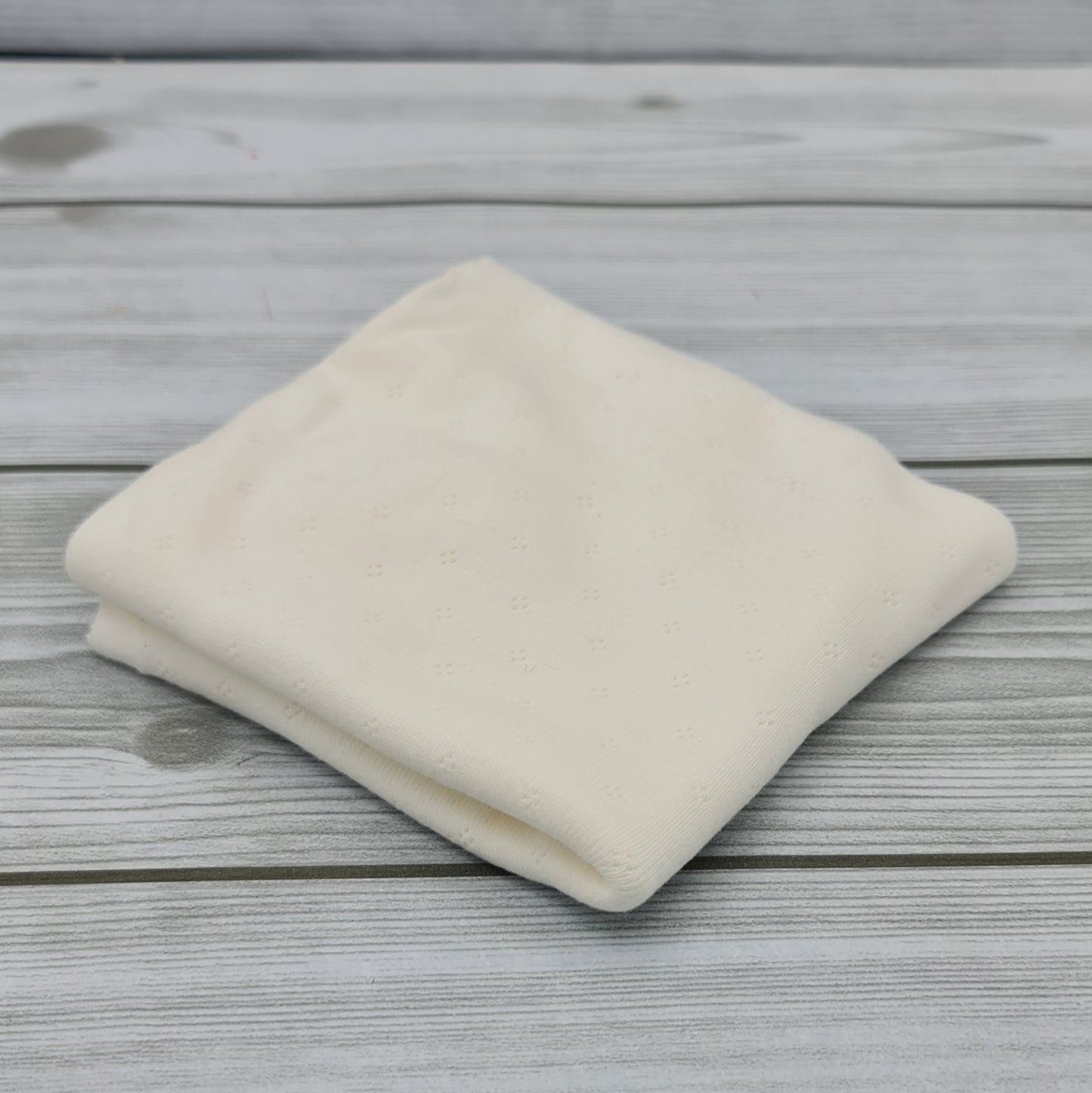 Milk textured jersey fabric