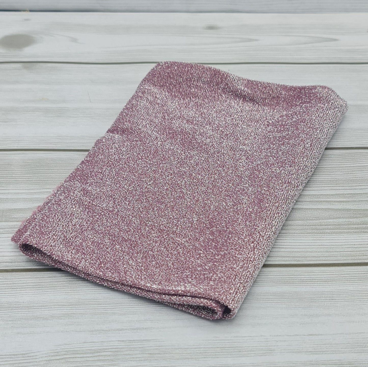 Tessuto Jersey Glitter Malva