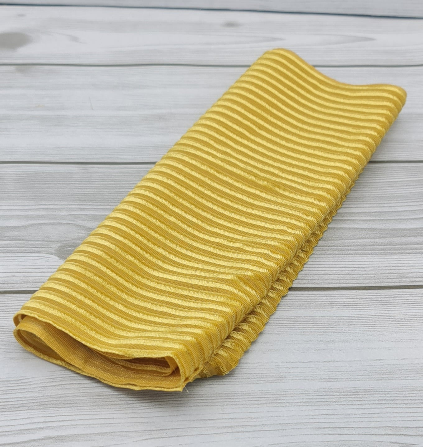 Velours Rayé Ocre