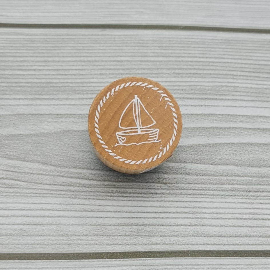 Timbro in Legno Artemio Barchetta