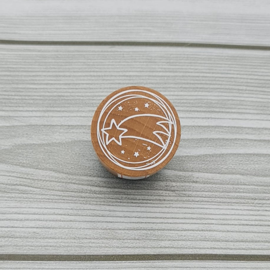 Timbro in Legno Artemio Stella Cometa