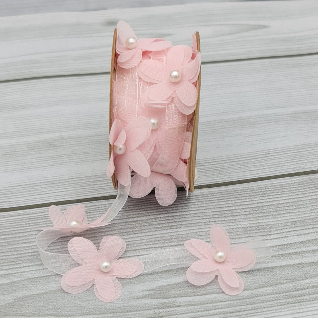 Nastro con Fiori Rosa Baby Gogolandia