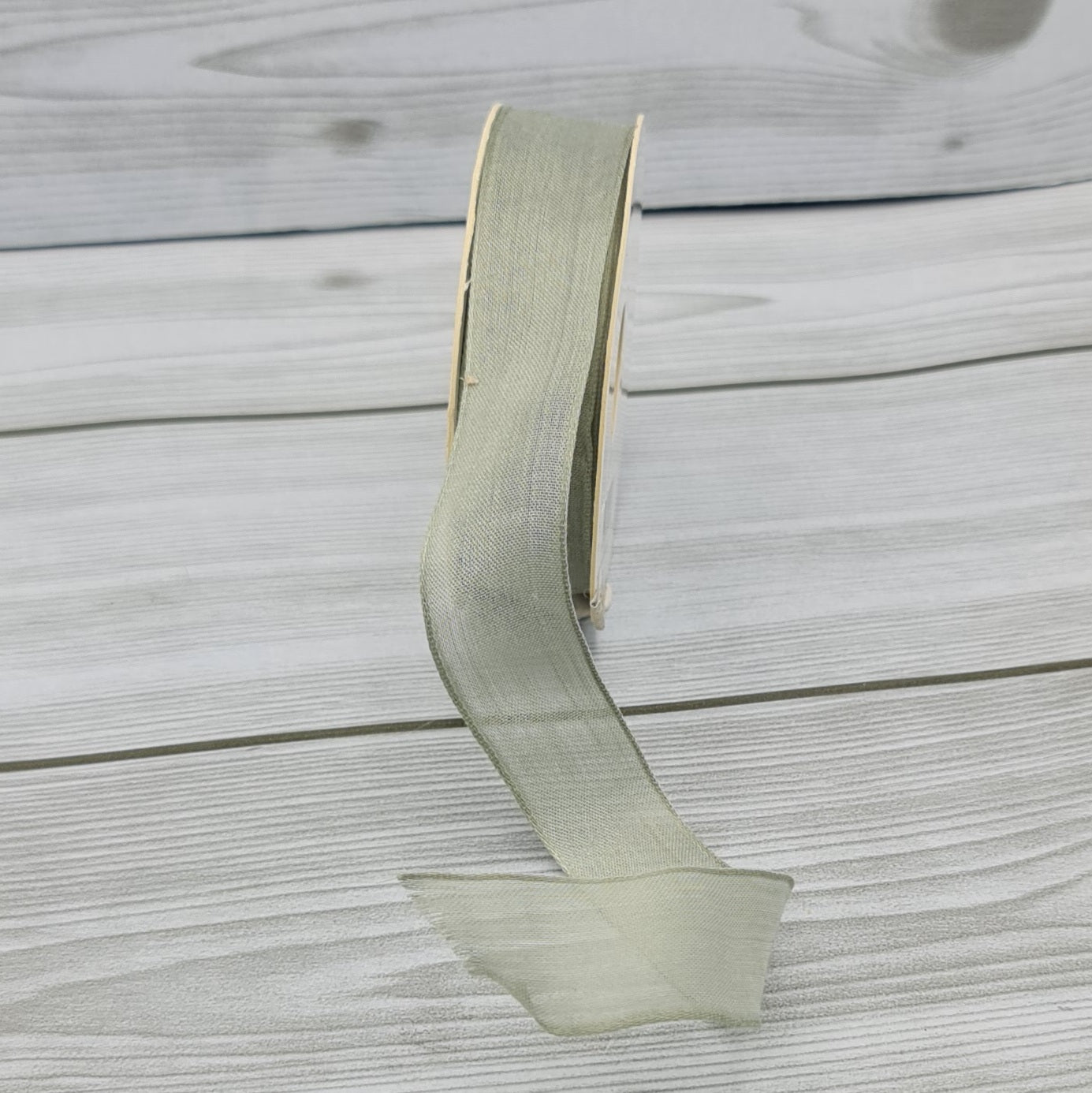 Nastro Batiste 25 mm Verde Salvia Renkalik