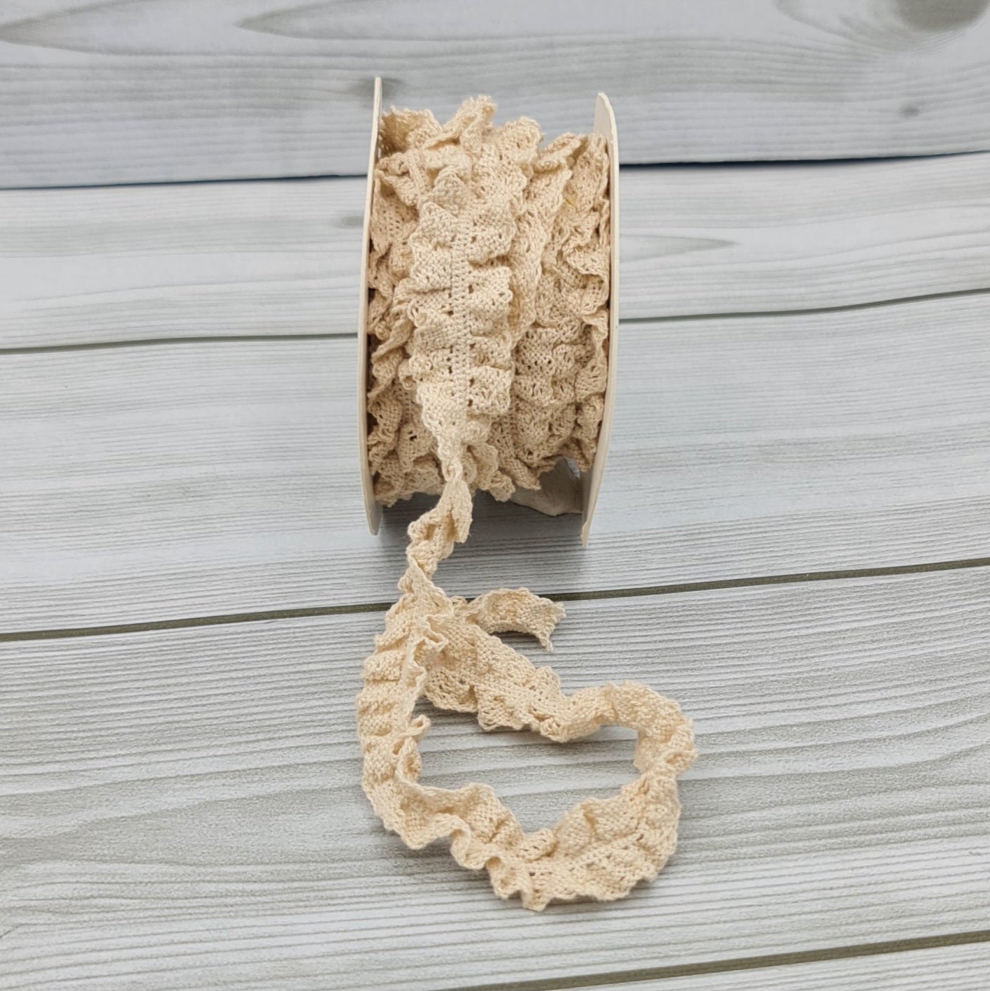 Nastro Alace Elastic Off White 25mm Gogolandia