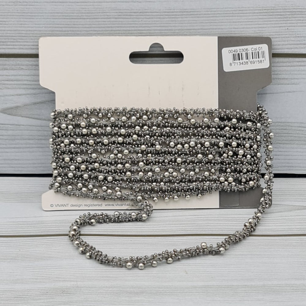 Treasure Ribbon Col. Dark Silver Code NVTES01