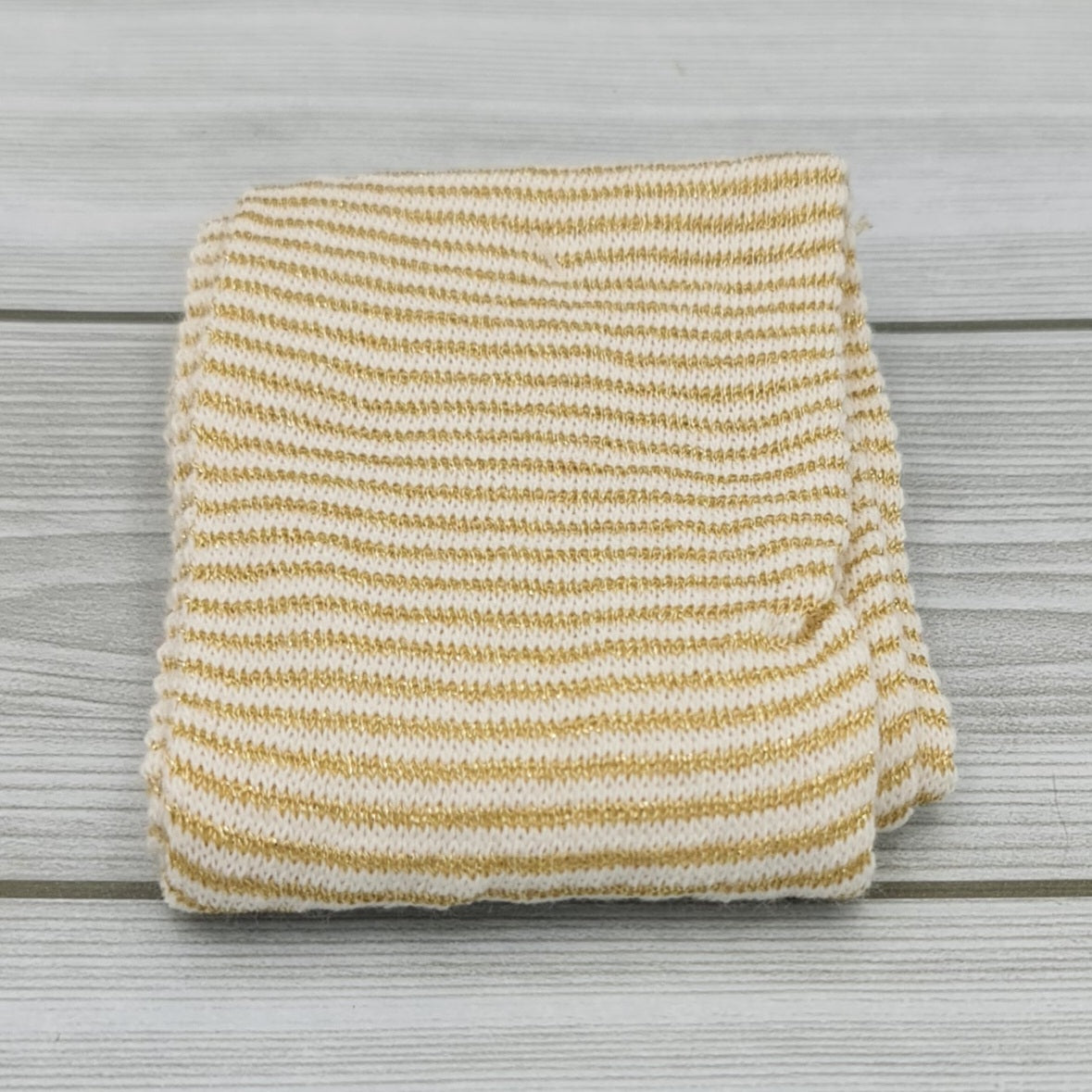 Tubolare Riga Lurex Latte/Oro 8cm Gogolandia