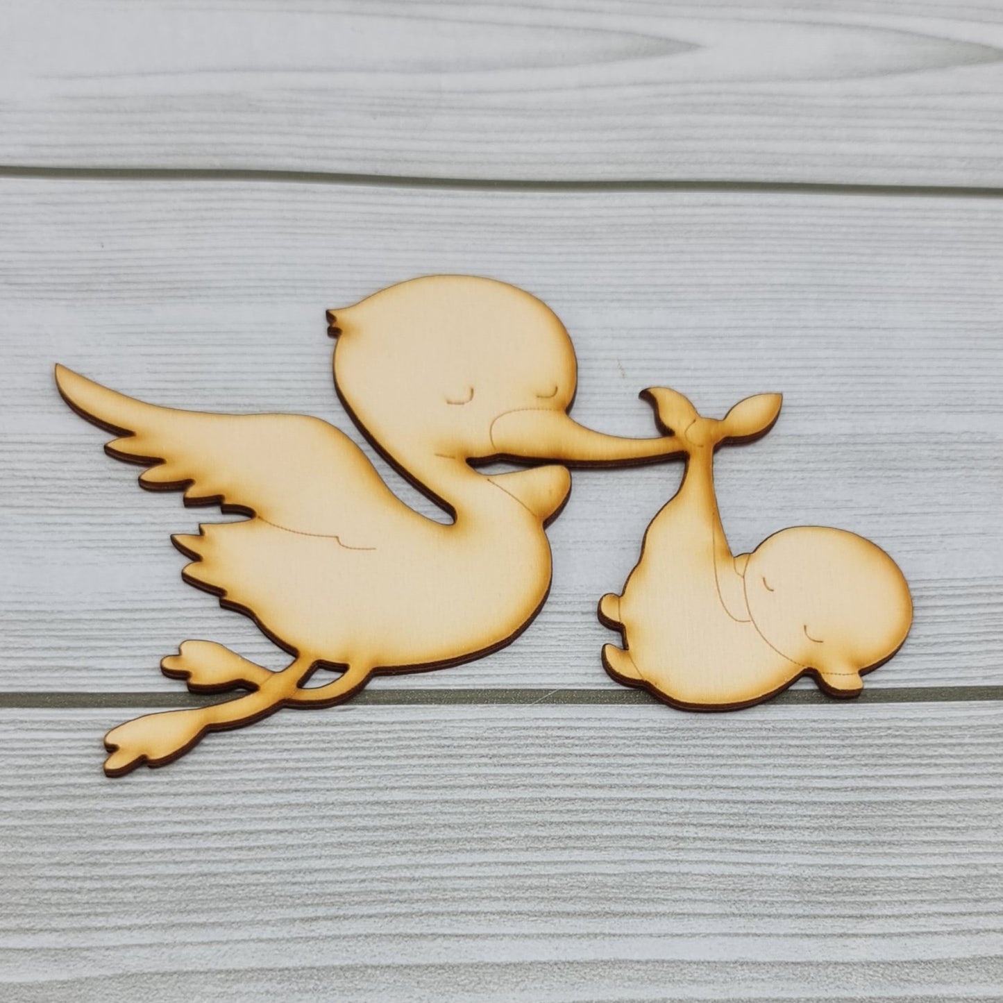 Cicogna 15cm Sagomiamo