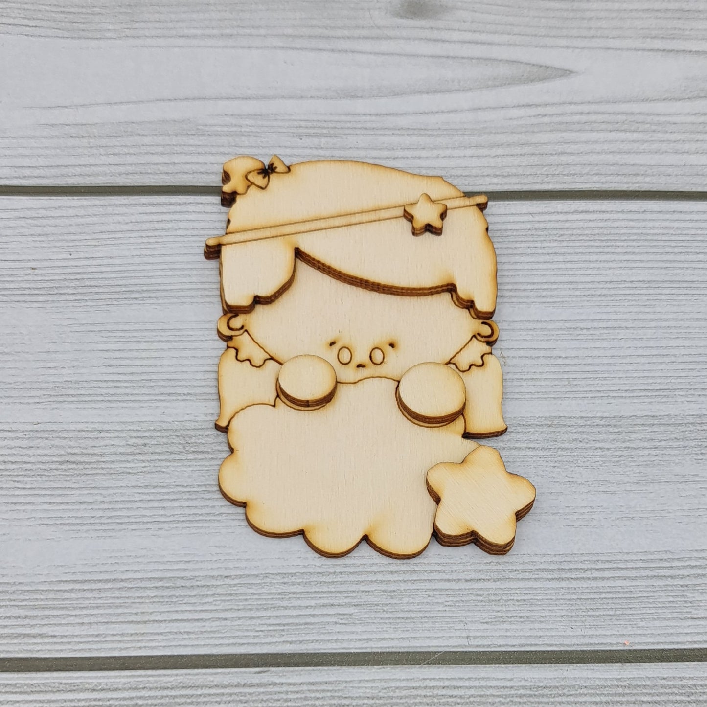 Angelo Femmina 3D 10cm Sagomiamo