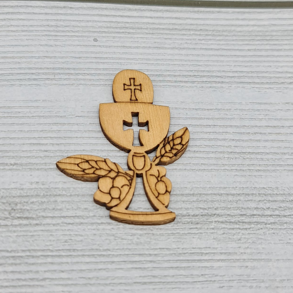 Calice Grano e Uva Comunione 5cm Sagomiamo