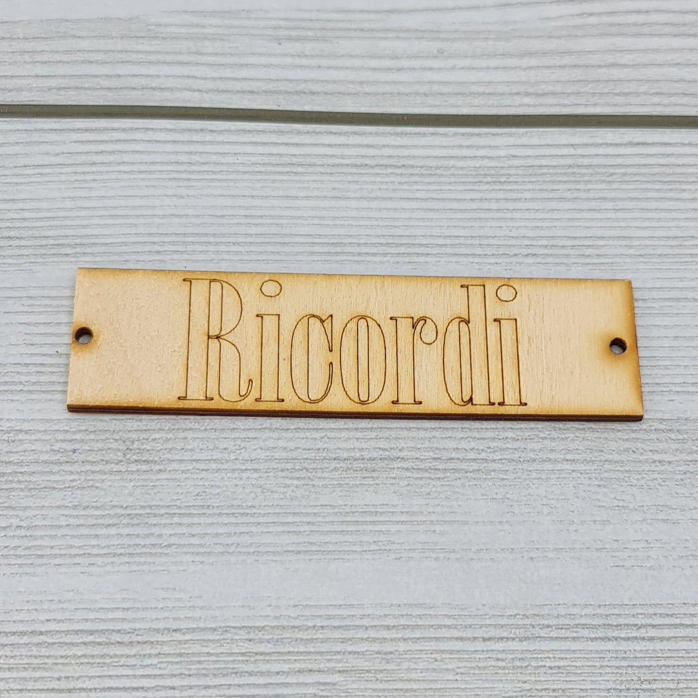 Targhetta Ricordi Sagomiamo
