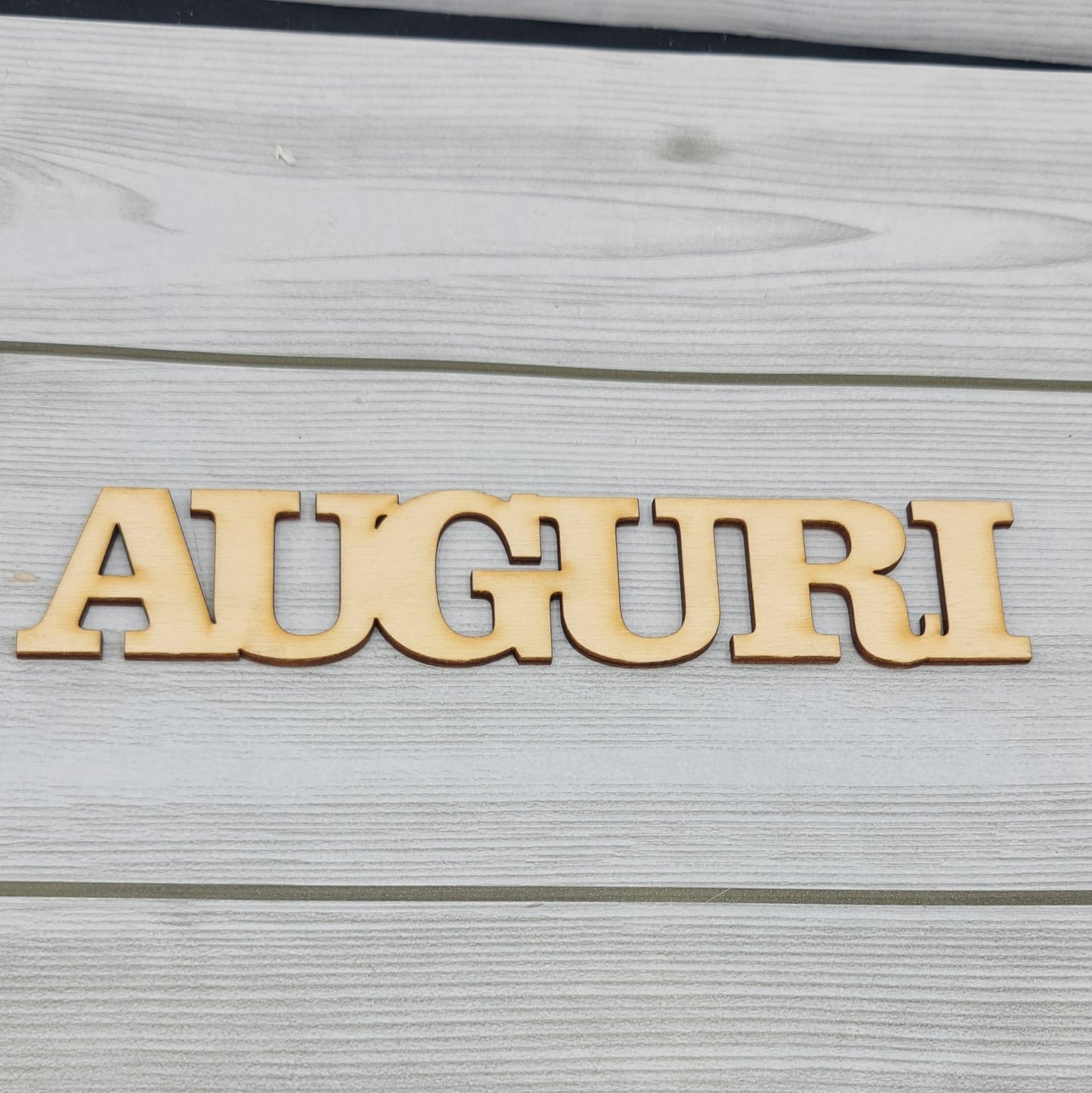 Scritta Auguri Sagomiamo