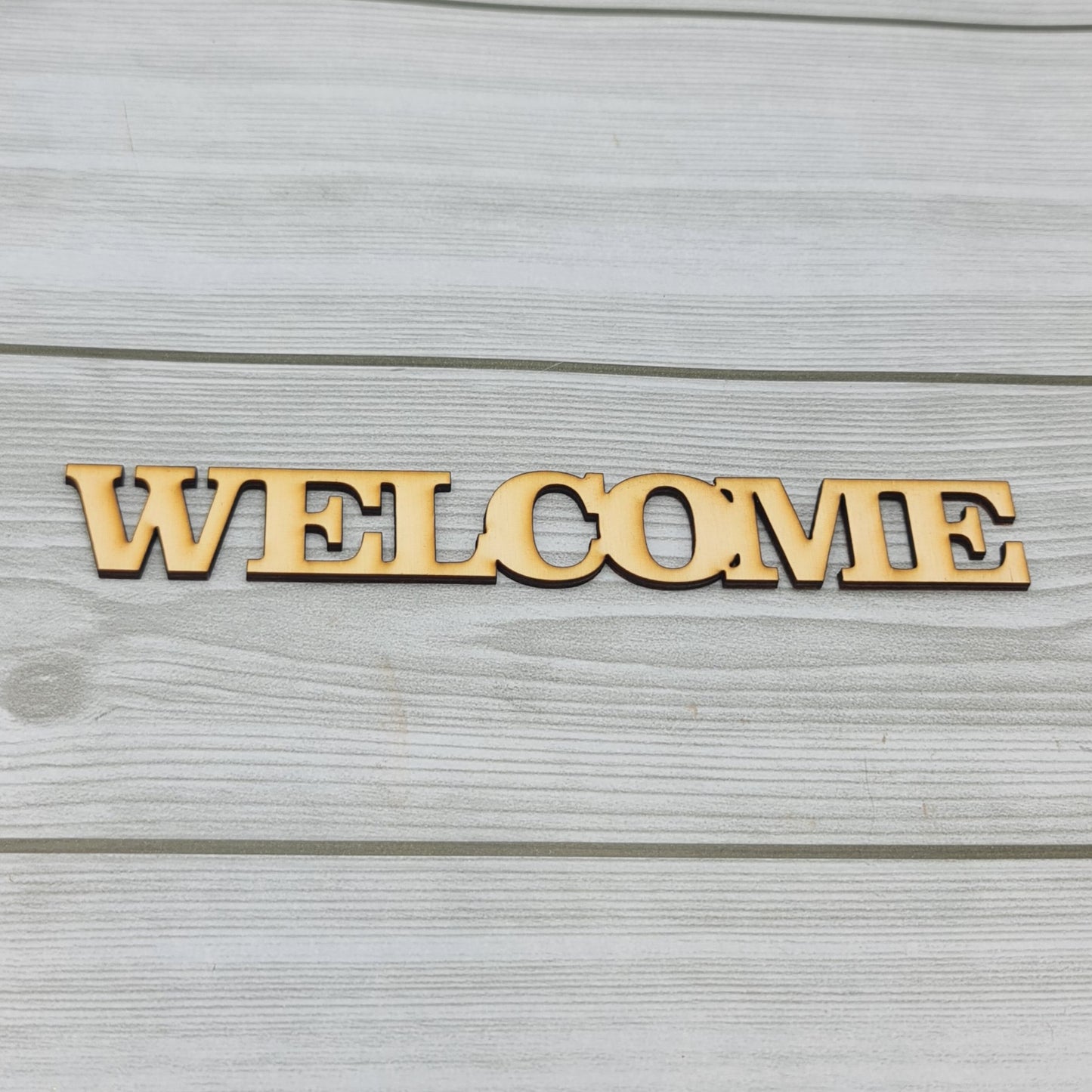 Scritta Welcome Sagomiamo