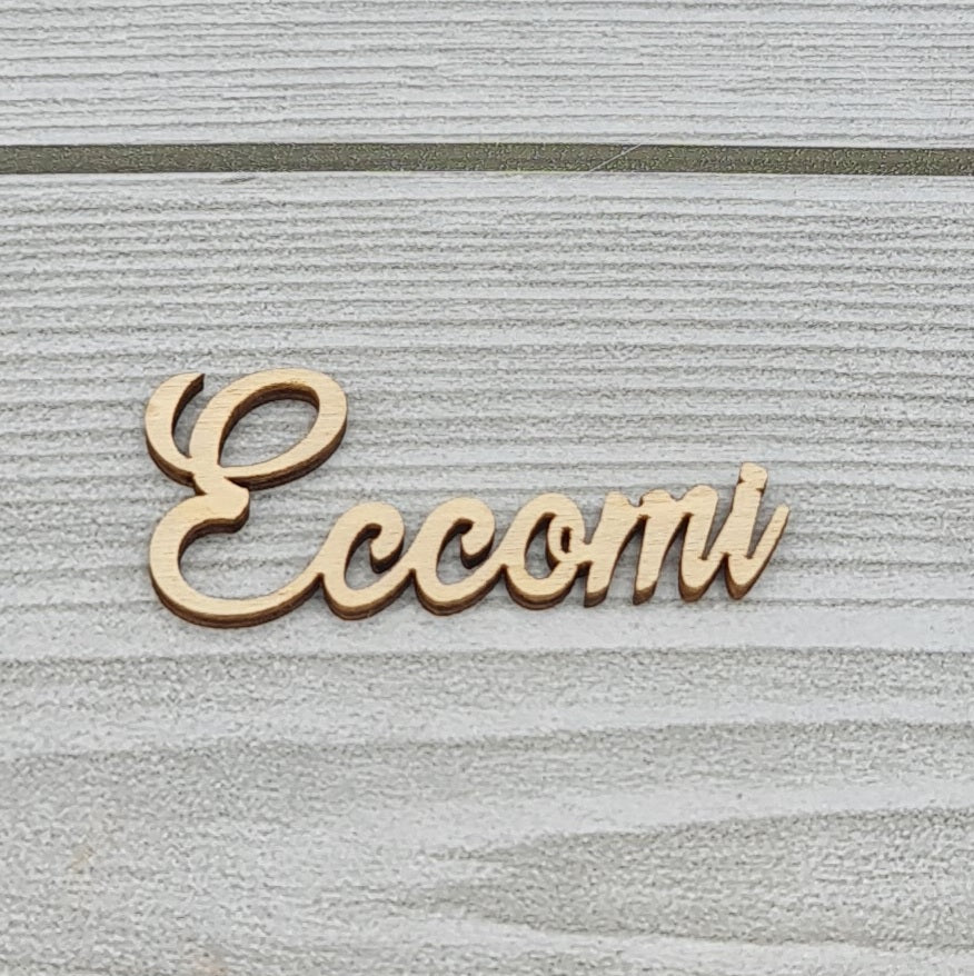 Scritta Eccomi Renkalik