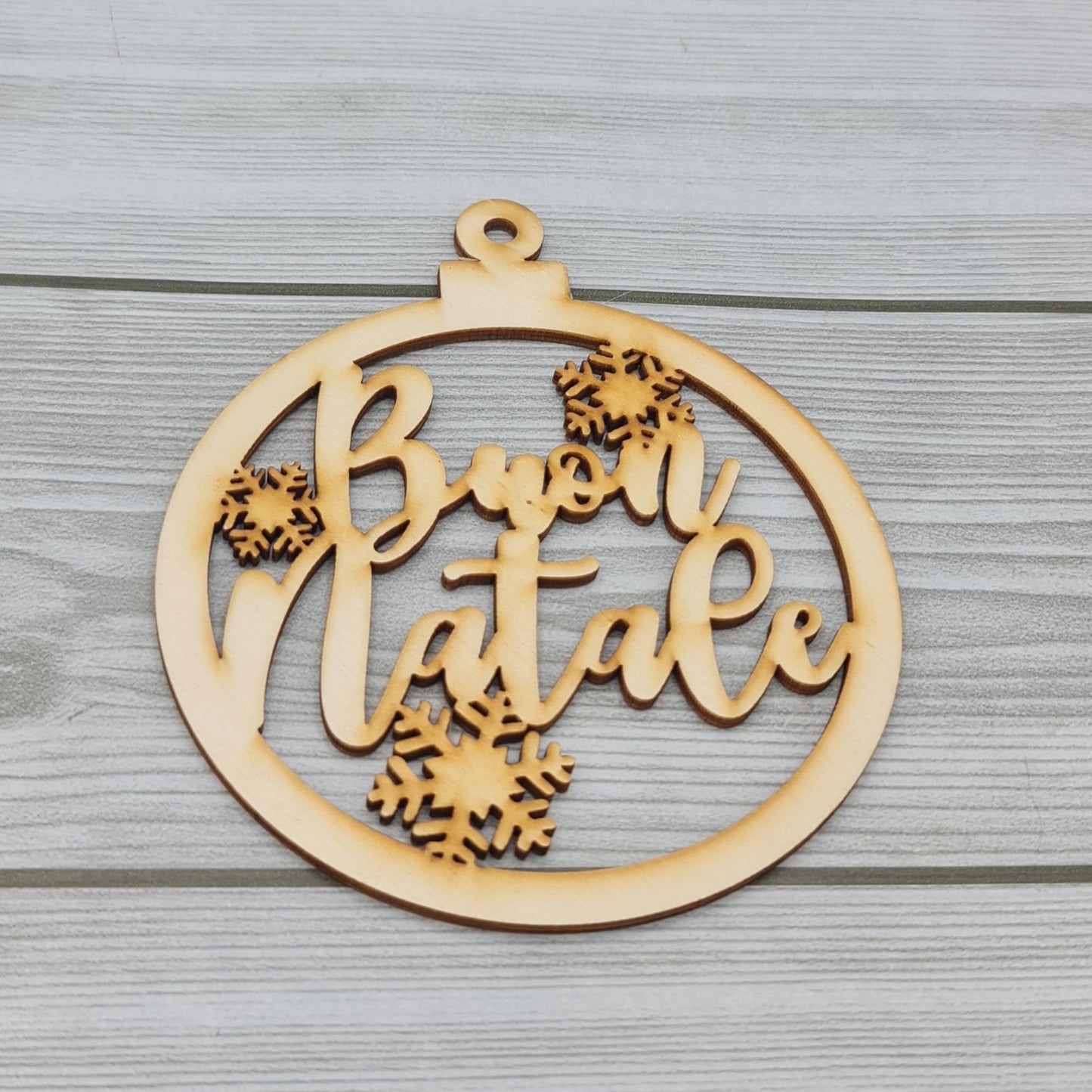 Buon Natale Nella Palla Sagomiamo